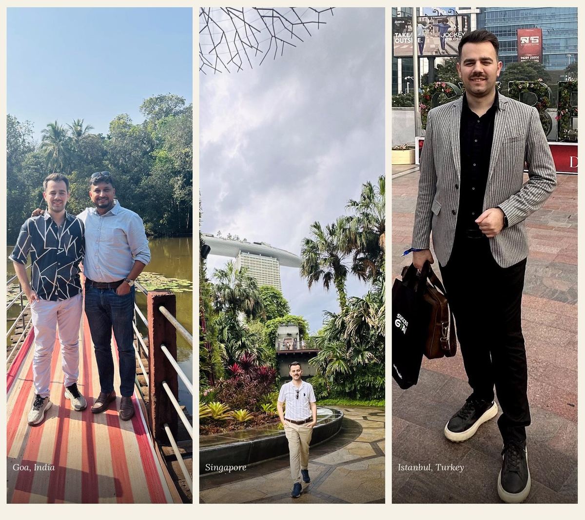 Partner meetings in Goa, Singapore and Istanbul